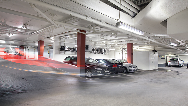 Philips Lighting’s GreenParking: optimize car park lighting for vehicles using presence detection and zonal dimming
