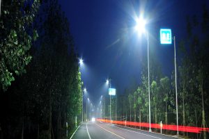 Green solarroad lighting