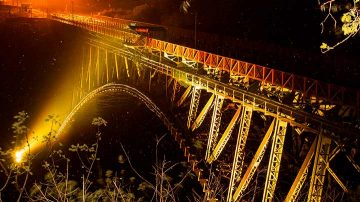Victoria Falls Philips lighting